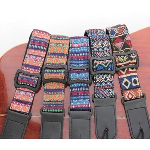 21 23 26 inch Ukulele Strap Tail Straps Bohemian Ukelele Uklele Double Shoulder Hawaii Guitar Accessories QD1022