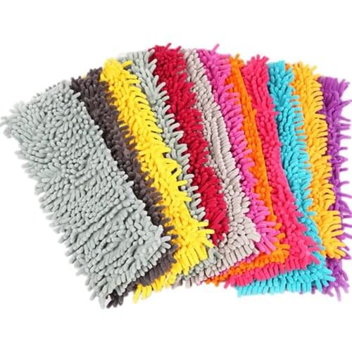 Chenille Mop Replacement Head for Wash Floor Cleaning Cloth Microfiber Self Wring Pads Rags for Xiaomi Carbon Towel Accessories