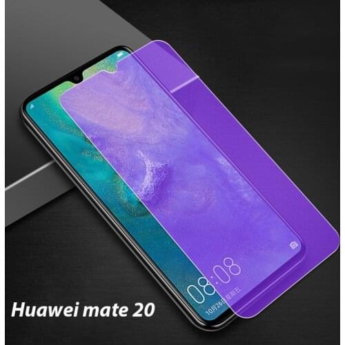 Anti-blue Matte Tempered Glass For Huawei Mate 20 30 Lite 20X 5G Glass Frosted Anti fingerprints Screen Protector Full Coverage