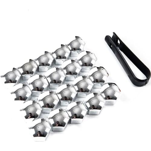 17mm 20Pcs/lot Wheel Lug Bolt Center Nut Covers Caps