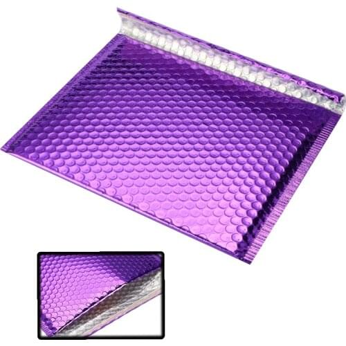 10/30/50Pcs Puper and Black Foam Envelope Self Seal Mailers Padded Shipping Envelopes With Bubble Mailing Bag Shipping Packages