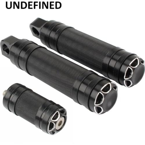 Motorcycle CNC Foot Pegs Footrest Shifter Pegs Nail Black for Harley Sportster 883 1200 XL XR VRSC Softail Dyna Touring Glide