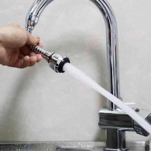 Water Faucet Filter 360 Degree Rotating Faucet Sprayer Lengthened Water Pipe Joint Water Saver Sink Tap Sprayer For Bathroom Kit