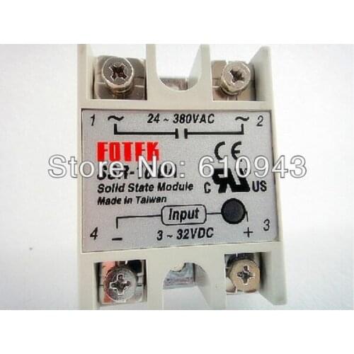 FREE SHIPPING Industrial FOTEK Solid State Relay SSR 10A