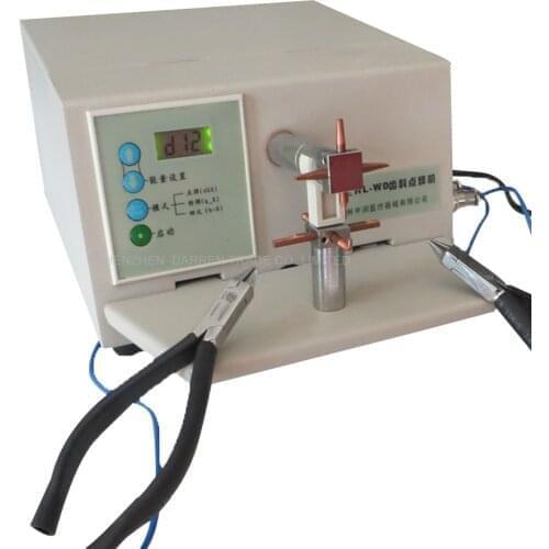 Dental Spot Welder Manual Spot Welding Machine Clamps to do Micro Adjust HL-WD IIII