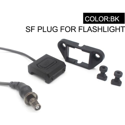 Milsim Tactical ModButton Lite Remote Switch Keymod Fit 20mm Rail For Surefire/DBAL/PEQ With Picatinny And MLOK Adapter