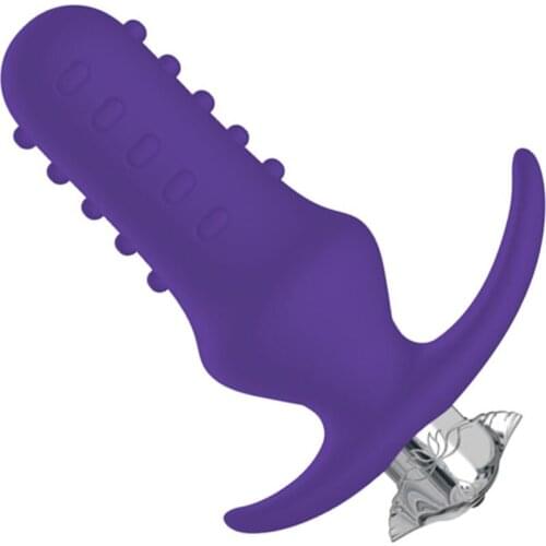 Vibrating Anal Plug Spot Stimulate Sex Toys For Women Silicone Vibrator Prostate Masturbator Anal Dildo Body Massage