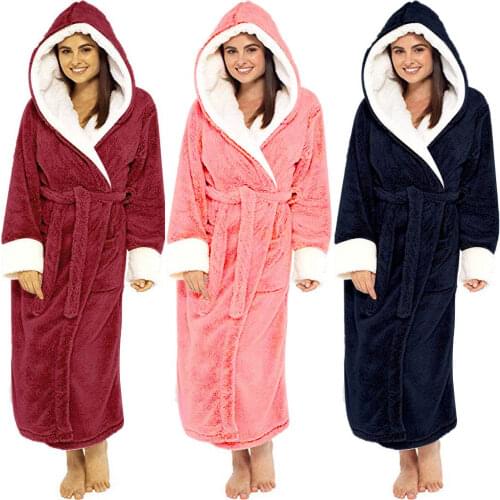 ZOMAXIUJEE Women's Warm Robes