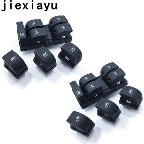2SET Window Switch Button For A4 B6 2003- B7 SEAT Exeo 8E0 959 851 8E0 959 855 8E0959851B