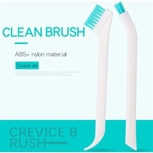 2pcs/set Cleaning Brush Thermos Bottle Baby Milk Bottle Portable Long Handle Narrow Gap Cleaning Brush Household Cleaning Tools