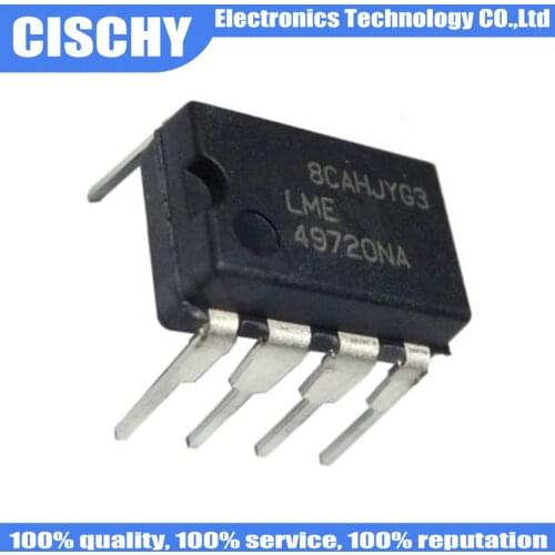 2PCS LME49720NA DIP8 LME49720 DIP-8 49720NA DIP LME49720N