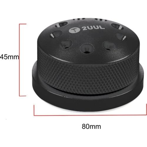 2UUL Multifunctional Mobile Phone Repair Tool Screwdriver Holder Rotating Base 9 Hole Screwdriver Set Tweezer Storage Rack