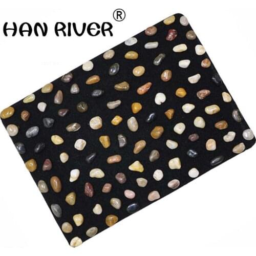 40 x 50 cm natural pebbles foot massage acupoints foot health care stone mat pedicures blanket massager