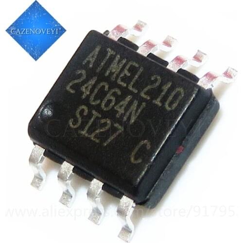 5pcs/lot AT24C64N AT24C64N-SU27 ST24C64WP 24C64RP 24C64WP 24C64 SOP-8 In Stock