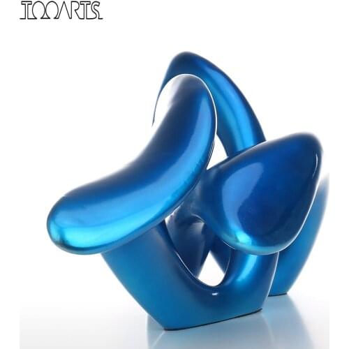 Abstract Resin Sculpture Resin Crafts Statue Collectible Decor Art Statue Fashion Desktop Ornaments home decoration accessories