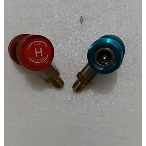 A/C Parts fast adapter QC-12 quick joint QC-12 blue and red