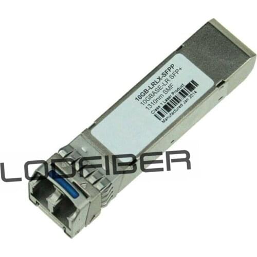 LODFIBER 10GB-LRLX-SFPP Compatible 1000BASE-LX and 10GBASE-LR SFP+ 1310nm 10km DOM Transceiver