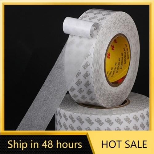 3M Strong Sticky Double Sided Adhesive Tape 3mm 5mm 10mm 15mm 20mm 30mm 50m Length For Home Hardware New Drop ship AA5360