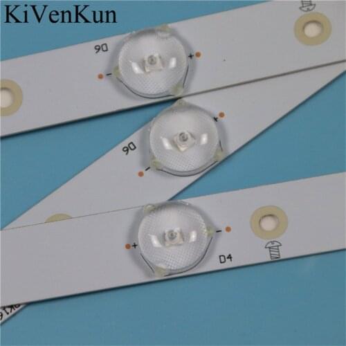 7 Lamp 620 mm LED Backlight Strips For Philips 32PHT5301/60 Bars Kit TV LED Line Band HD Lens GJ-2K16 D2P5-315 D307-V2.2 LB32080