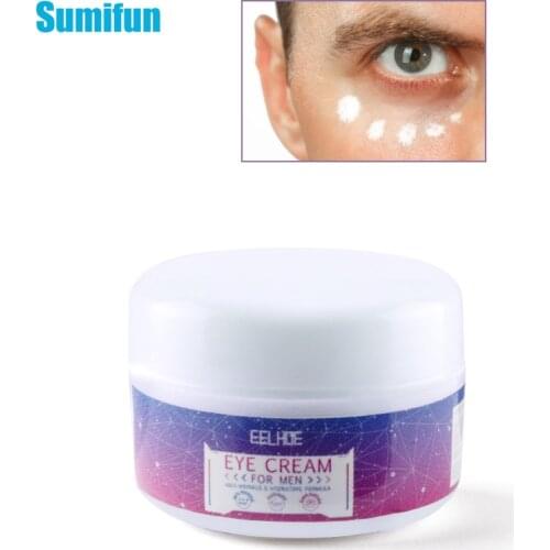 1Pcs 10G Mens Eye Cream Dark Circles Remover Eye Bags Under The Eyes of Tight Anti Aging Cream Men Skin Care Day and Night