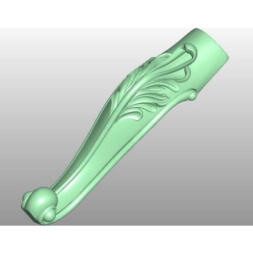 3D STL model for CNC Router mill relief design furniture table chair sofa desk leg 245