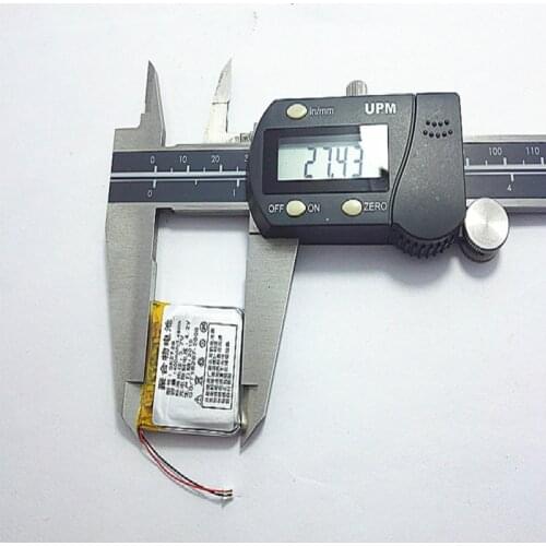 2pcs 582728 3.7V 400mAh Rechargeable li-Polymer Li-ion Battery For Q50 G700S K92 G36 Y3 Childrens smart watches mp3 582828