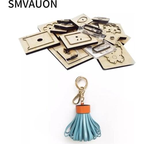 Diy Leather Key Pendant Phone Pendant Tassel Pendant Bag Pendant Suitable For Die Cutting Machine