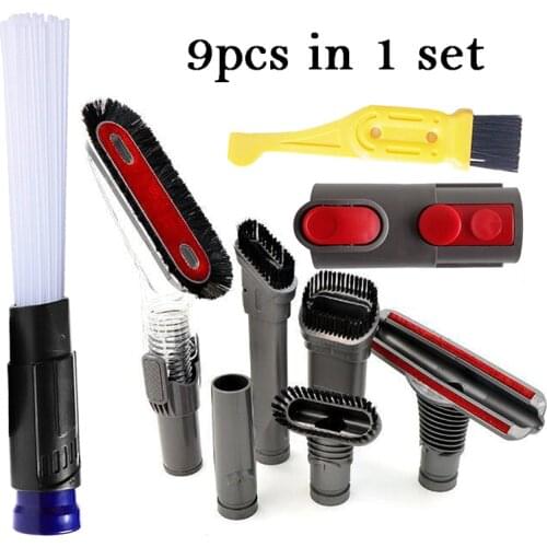Dust Brush Cleaning Sweeper Vacuum Cleaner Attachment For Dyson V10, V10 Absolute, V8, V8 Absolute, V6, V7, DC58, DC59