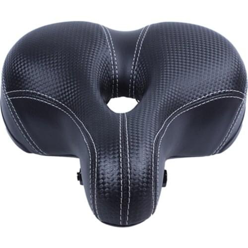 Bicycle Cycling Big Bum Saddle Seat Road MTB Bike Wide Soft Pad Comfort Cushion