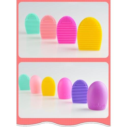 1PCS Silicone Makeup Brushes Cleaner Pad 5 Colors Makeup Brushes Scrubber Board Cleaner Tools