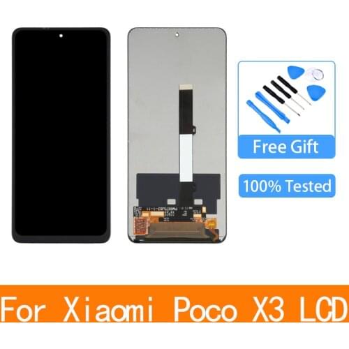 6.67'' Display Replacement With Frame For Xiaomi Poco X3 LCD Touch Screen Digitizer Assembly For Xiaomi Poco X3 LCD