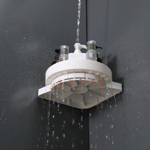 Rotating Shelf 360 Degrees Storage Organizer For Bathroom Kitchen Rack Kitchen Bottle Storage Organizer Shelves Slide Cabinet