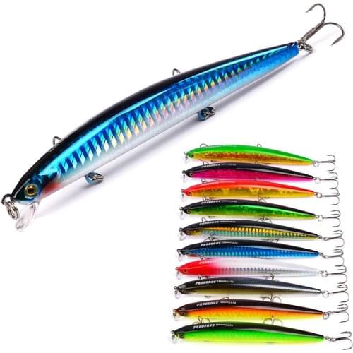 1pcs Laser Minnow Hard Baits 12.3cm 13.5g ABS Plastic Aritificial Hard Wobbler Crankbait with 3 Fishing Hooks Carp Fishing Tools