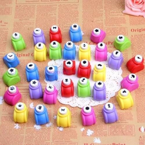200pcs/lot Mini DIY Craft Punch for Scrapbooking Punch Handmade Cut Card Hole Puncher For DIY Gift Card Paper Hole Punch