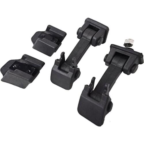 2021 New 2x Car Hood Catch Lock Latches Buckle ABS Fit for jeep Wrangler JK Unlimited Accessories Lock Protect 2007-2016