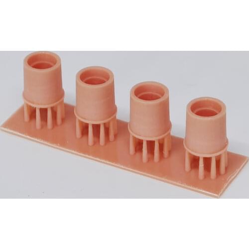 4pcs Axle Sleeve Shaft Repair Complement Repairs Parts with Screws Suit for 6mm Inner Diameter Wheels for Model Cars