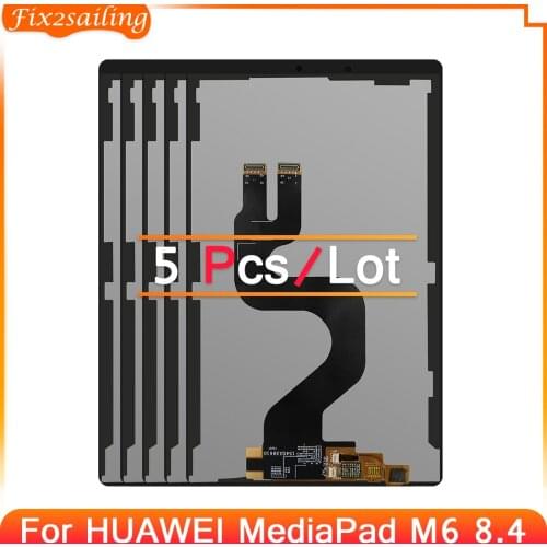 5Pcs/Lots New For Huawei MediaPad M6 Turbo 8.4 VRD-AL10 VRD-W10 LCD Display Touch Screen Digitizer Assembly For Huawei M6 8.4