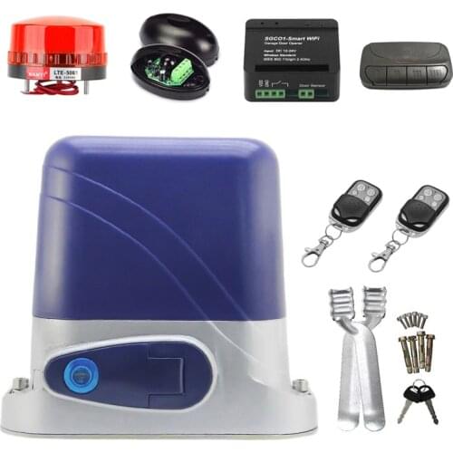 600KG Load-bearing Remote Control Electric Door Opener Waterproof Automatic Sliding Gate Motor Engine without Racks Gear Drive