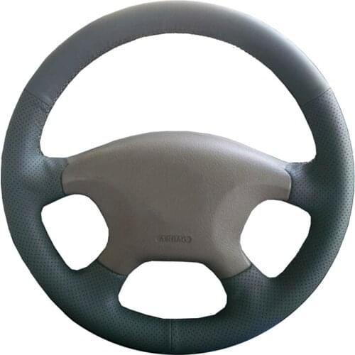 Car Steering Wheel Cover For Citroen Elysee c-elysee Citroen Xsara Picasso Customize DIY Steering Wrap Microfiber Leather
