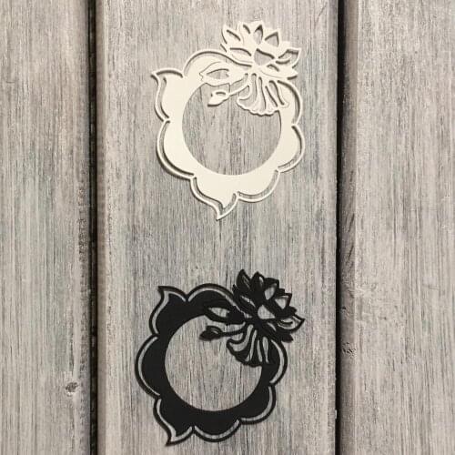 ArtScrap Flower frame For Metal Cutting Stencils Scrapbooking Card Decorative Craft Embossing Die Cuts | Art: 274