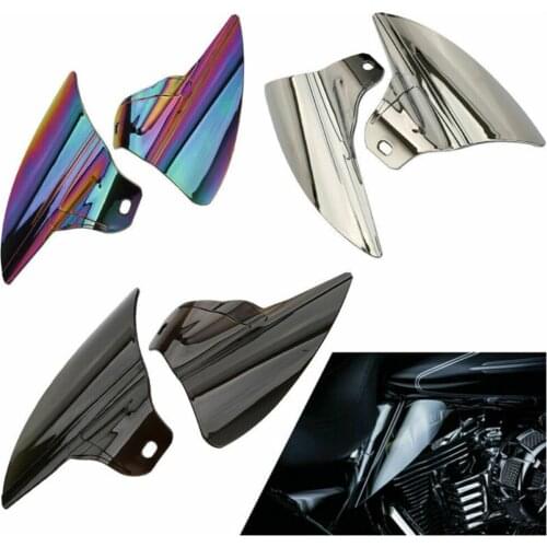 Motorcycle Saddle Mid-Frame Air Deflector Trim Heat Shield for Harley Electra Glide Road King 2009-2015