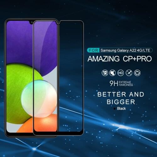 For Samsung Galaxy A22 4G LTE Glass NILLKIN CP+ 0.33MM Arc Edge Tempered Glass for Samsung Galaxy A22 5G Screen Protector