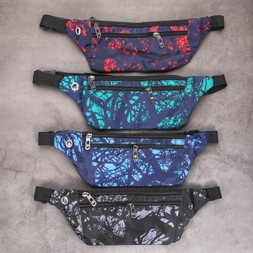1Pcs Hot Fashion Camouflage Fanny Pack Travel Sports Phone Bum Bag Money Waist Belt Pouch Ladies Casual Waterproof Chest Pack