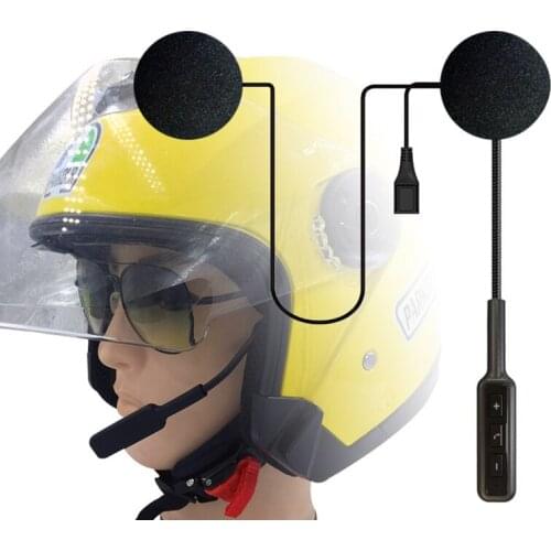 Motorcycle Helmet Bluetooth 5.0 Headphones Microphone Bicycle Helmet Earphone Handsfree Speaker