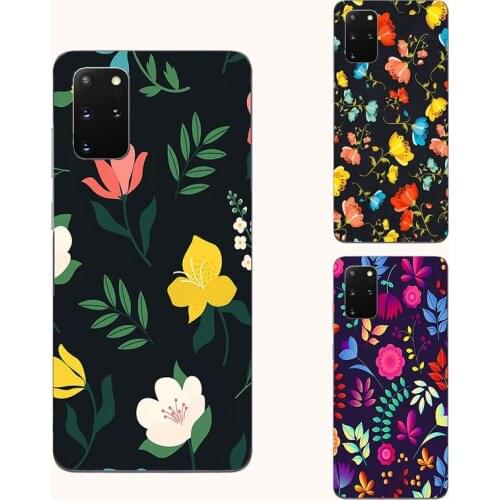 Flower butterfly cat silicone phone case For Oppo A91 A93 Reno4 Reno 4 F Z Pro 4G 5G Colorful floral leaves design phone cover