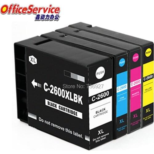 PGI-2600 pgi2600 2600XL Compatible ink Cartridge For Canon IB4060 MB5060 MB5160 MB5360 MB5460 inkjet printer