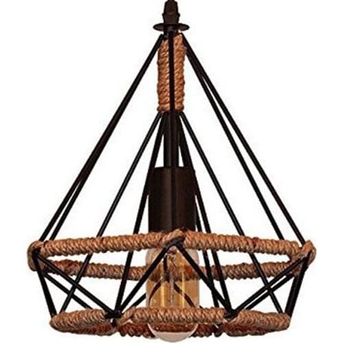 Nordic single head pendant lamp droplight,vintage iron lamp bedroom dining room cafe restaurant aisle retro loft pendant light