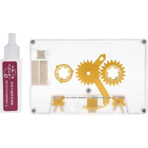 Cassette Tape Head Demagnetizer Cleaner Cleaning Fluids Deck Players Recorder Maintenance Supplies M5TB