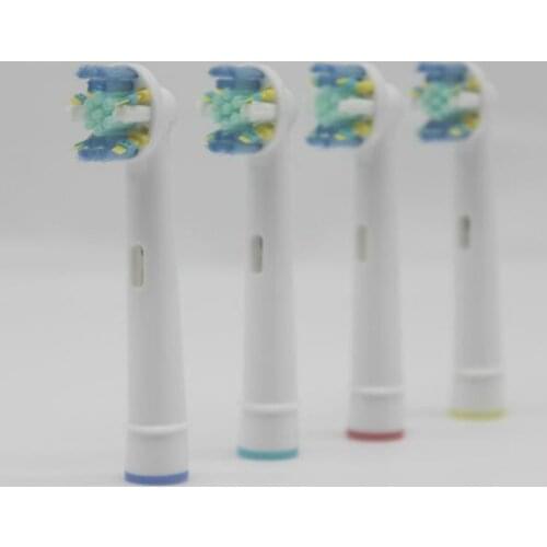 4sets Replacement Brush Heads For Oral-B Electric Toothbrush for Braun Professional Care/Professional Care SmartSeries/TriZone