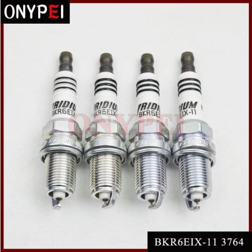 4x Iridium Spark Plug BKR6EIX-11 3764 For Toyota Lexus Honda Suzuki Isuzu Dodge BKR6EIX11 3764